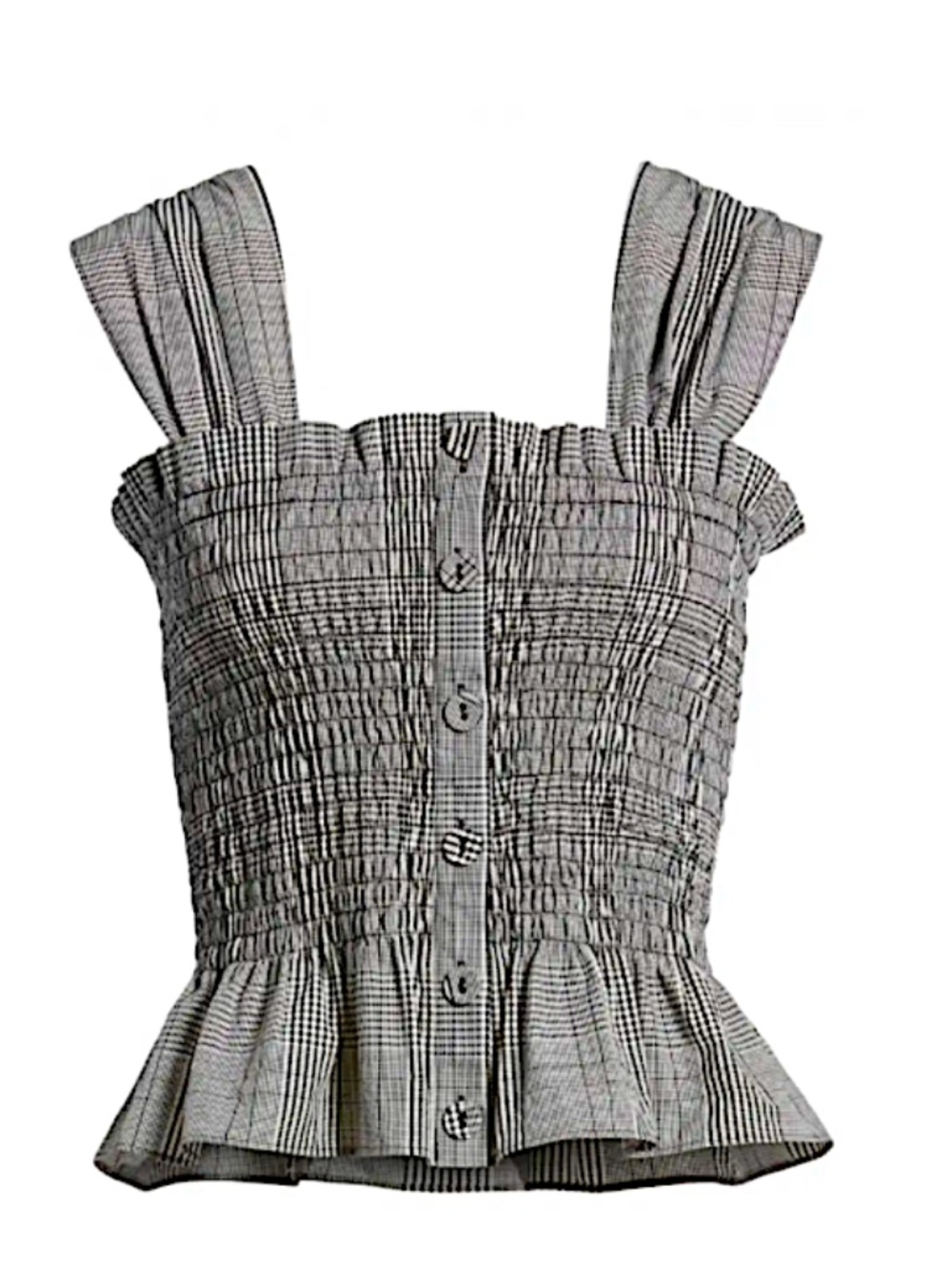 LEWIT Cotton Peplum Camisole